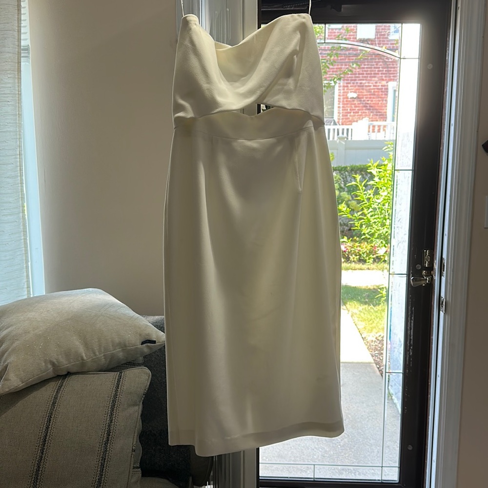 EVE by Black Halo cut out 3/4 length dress
